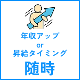 年収アップor昇給
